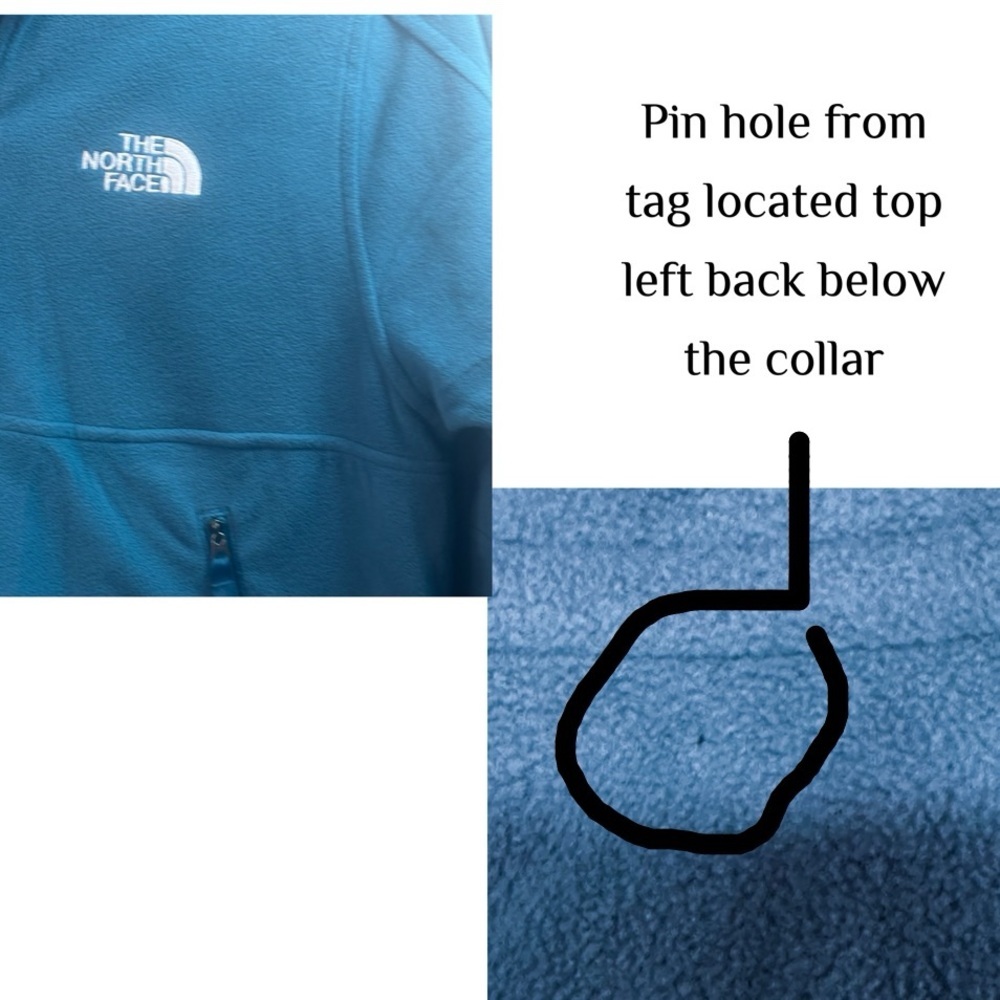 The North Face Women’s Polartec Half-Zip Fleece Jacket Size S - Picture 10 of 11